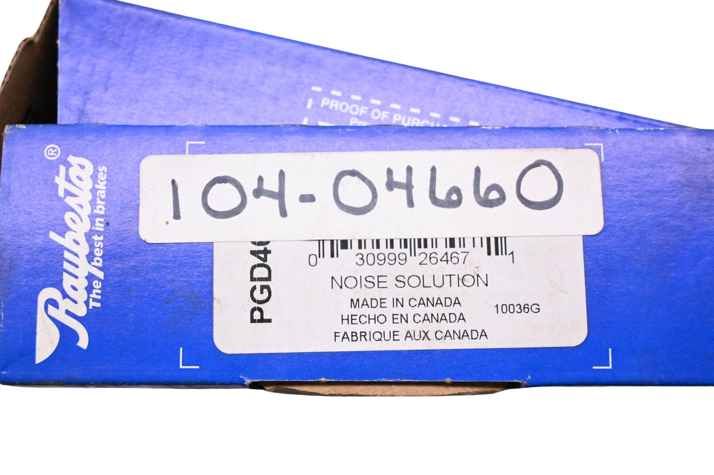 StopTech 104-04660 PosiQuiet Semi-Metallic Brake Pad Kit NOS