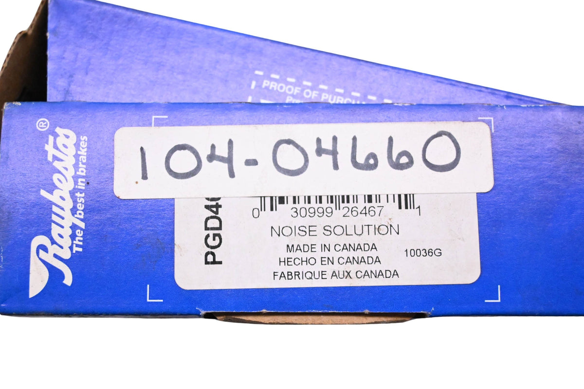 StopTech 104-04660 PosiQuiet Semi-Metallic Brake Pad Kit NOS