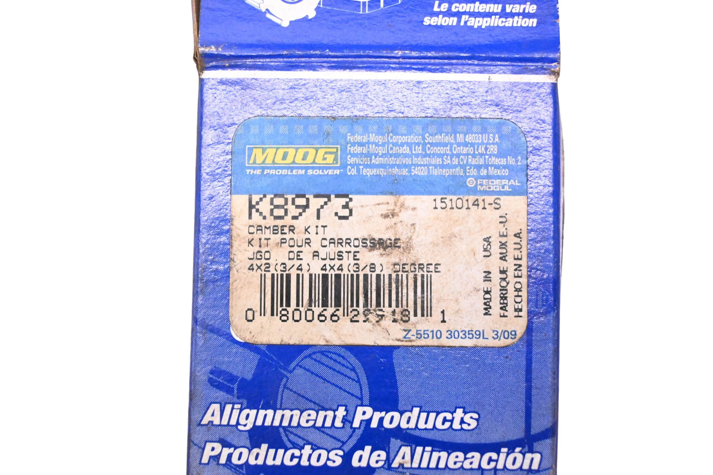 Moog K8973 Alignment Caster/Camber Bushing NOS