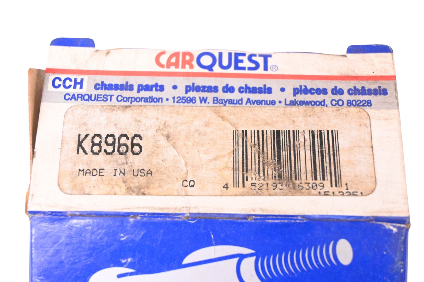 Moog K8966 Alignment Caster/Camber Bushing NOS