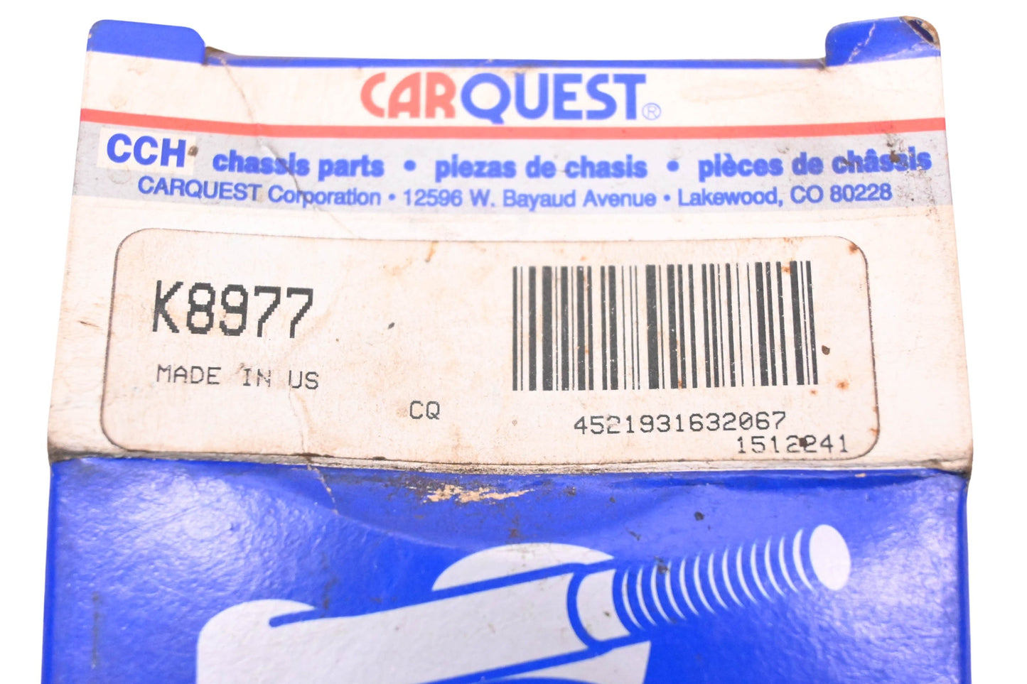 Moog K8977 Alignment Caster/Camber Bushing NOS