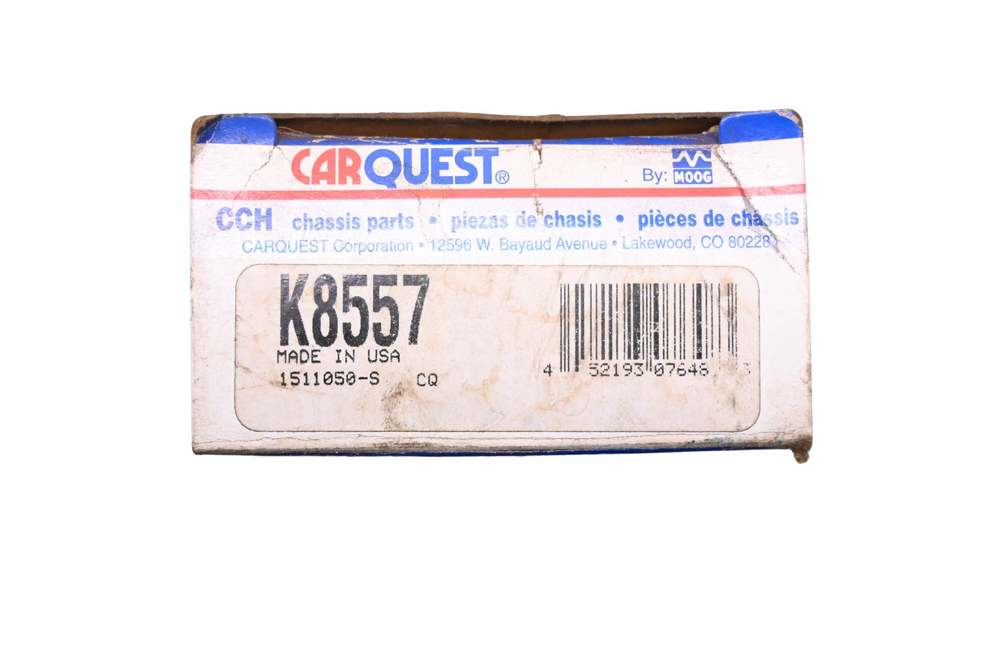 Moog K8557 Alignment Caster/Camber Bushing Kit NOS