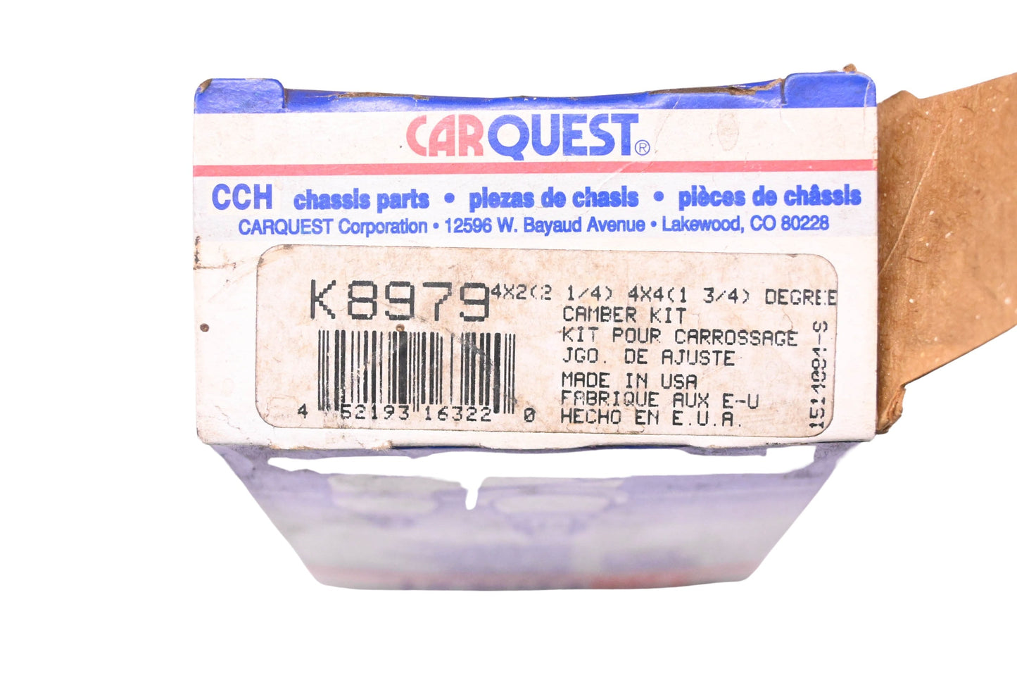 Moog K8979 Alignment Caster/Camber Bushing NOS