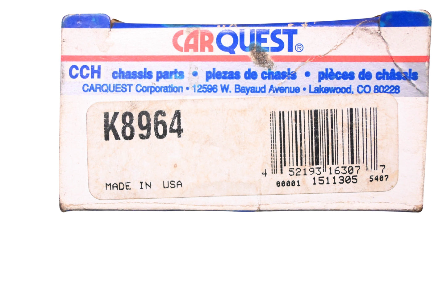 Moog K8964 Front Alignment Caster/ Camber Bushing NOS