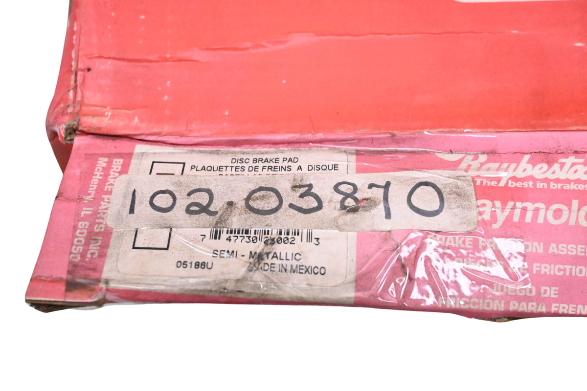 Centric Parts 102.03870 Semi-Metallic Brake Pad Kit NOS