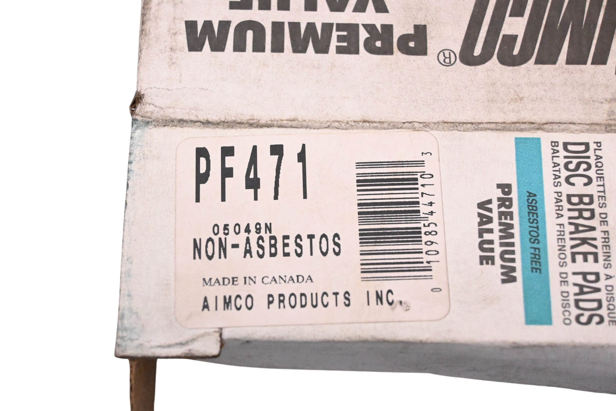 Aimco PF471 Brake Pad Kit NOS
