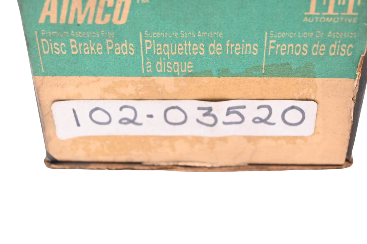 Centric Parts 102.03520 C-Tek Semi Metallic Brake Pad Kit NOS