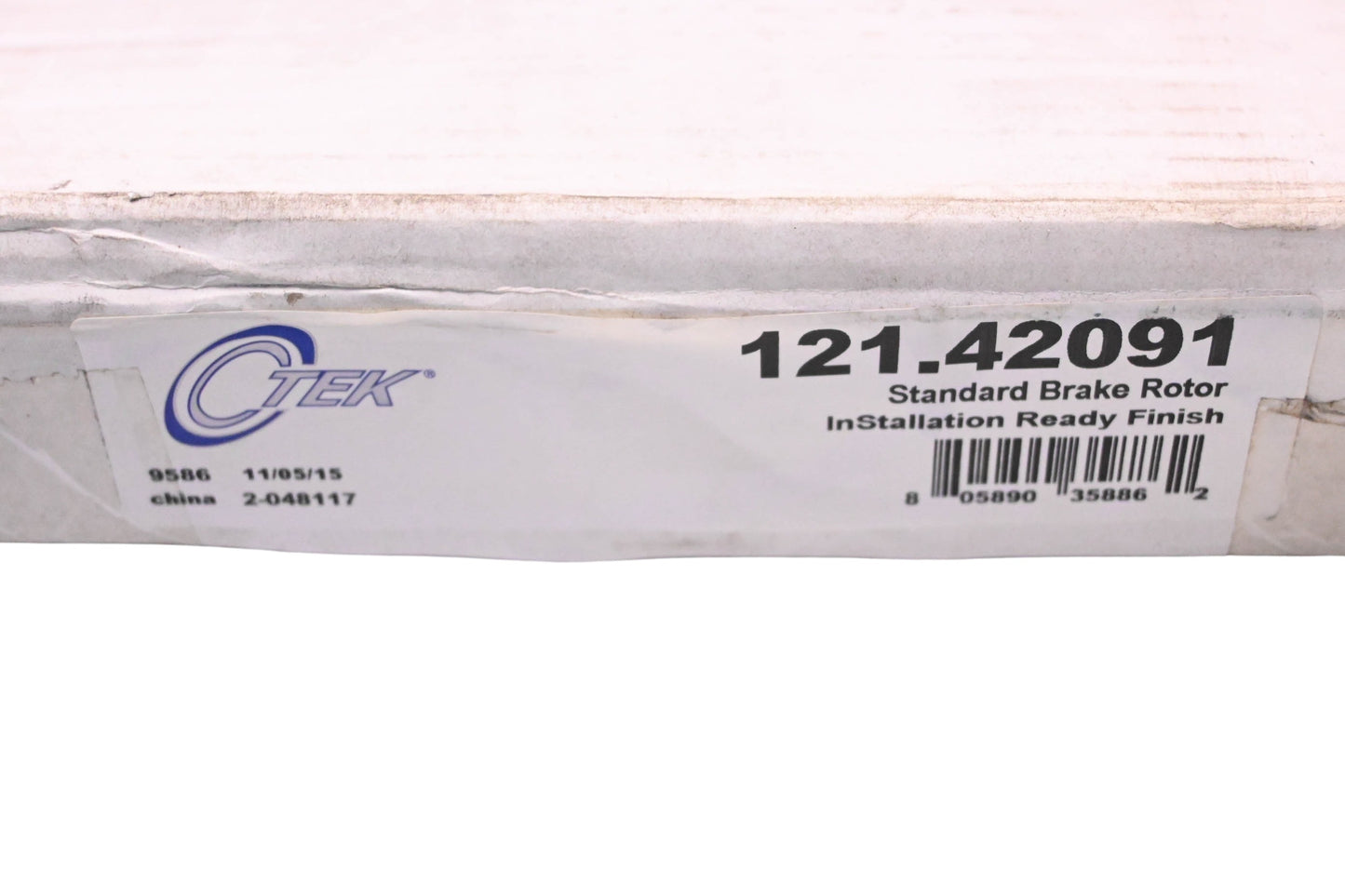 Centric Parts 121.42091 Vented Front Brake Rotor NOS