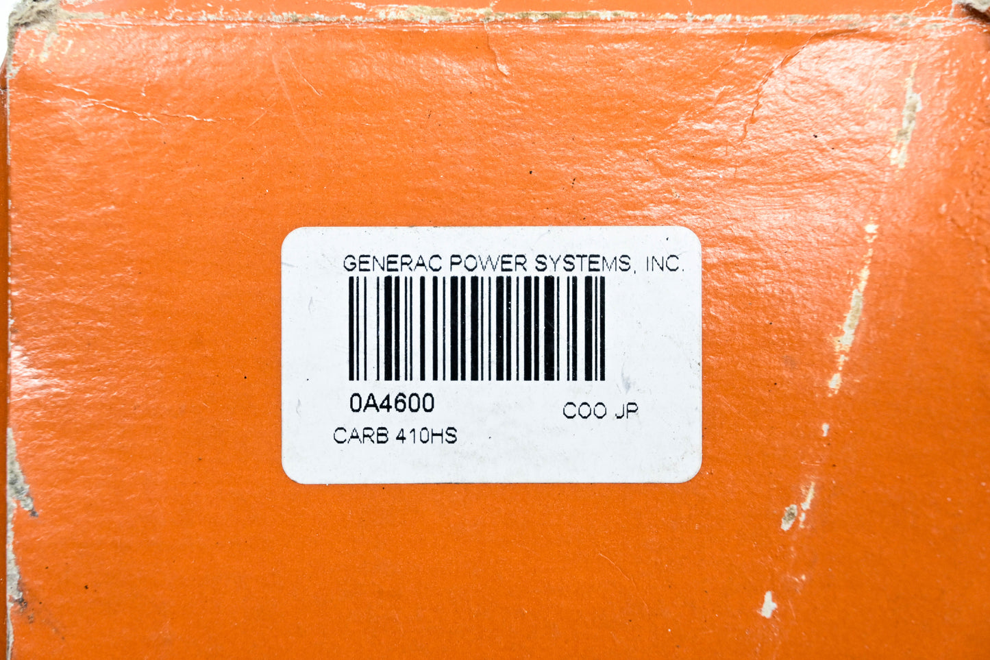 Generac 0A4600 Carburetor Assembly NOS