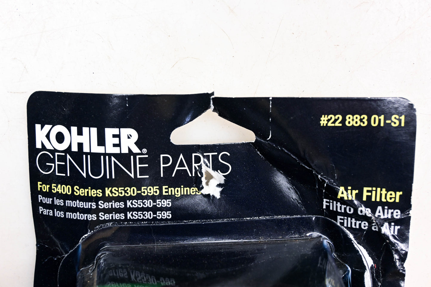 Kohler 2288301-S1, 22 883 01-S1 Air Filter NOS