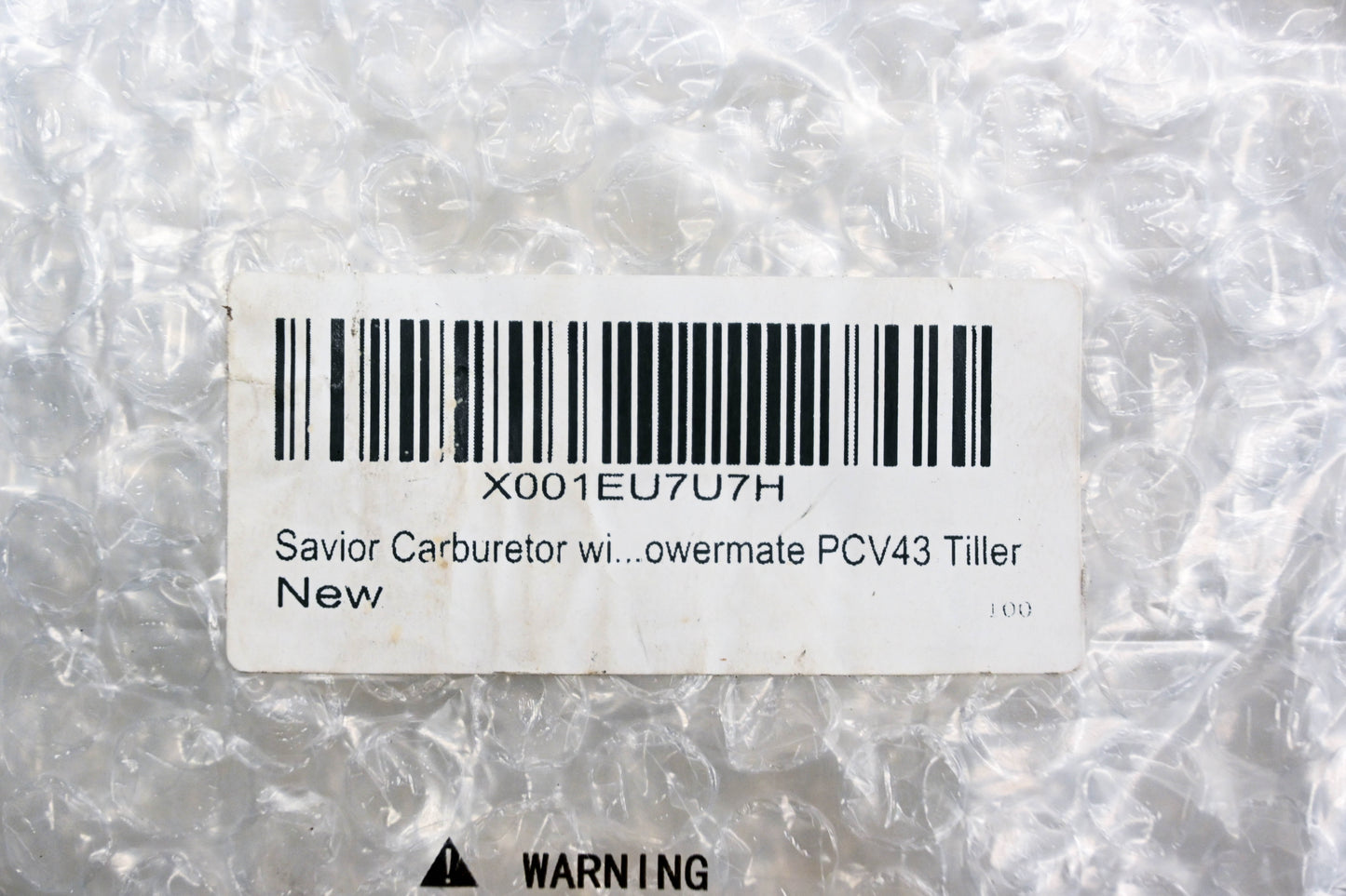 Powermate X001EU7U7H PCV43 Tiller Carburetor Kit NOS