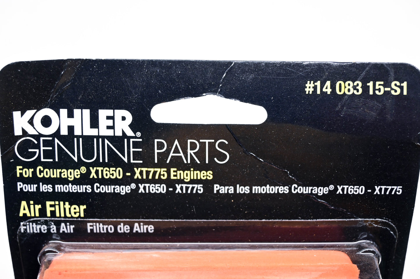 Kohler 1408315-S1, 14 083 15-S1 Air Filter NOS