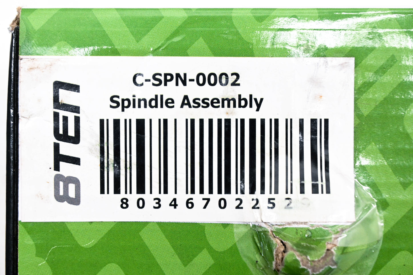 8TEN C-SPN-0002 Spindle Assembly NOS