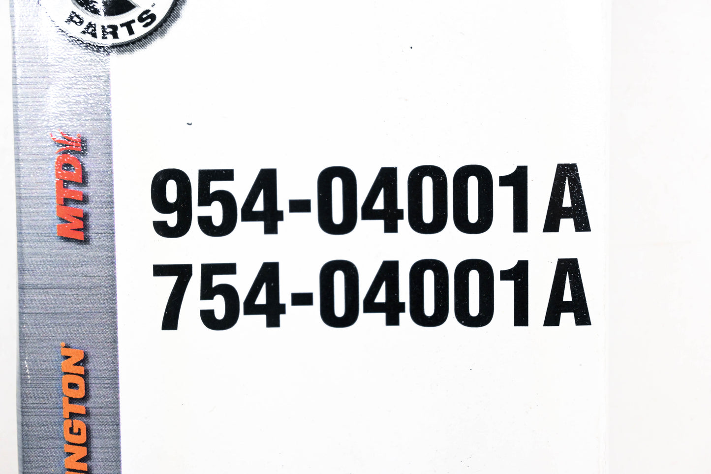 MTD 954-04001A, 754-04001A Drive Belt NOS