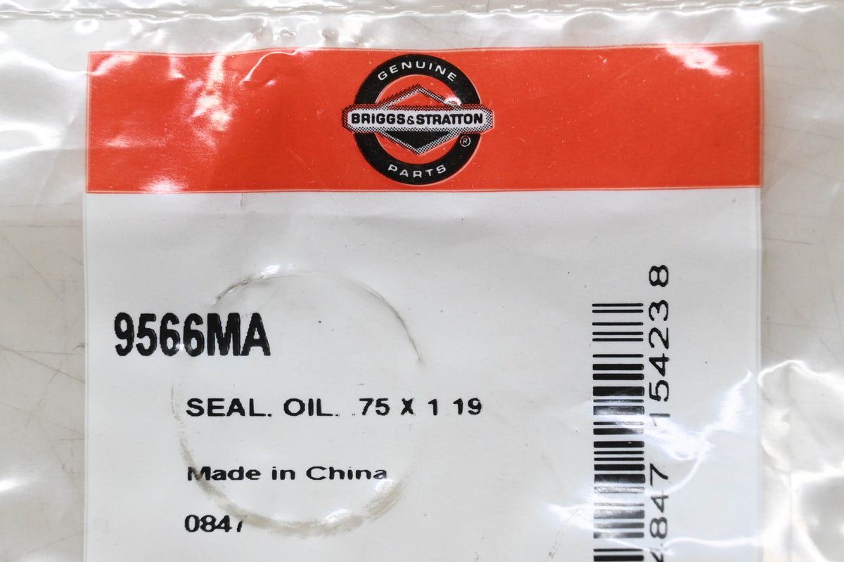 New OEM Briggs & Stratton 9566MA Oil Seal .75x1.19 NOS