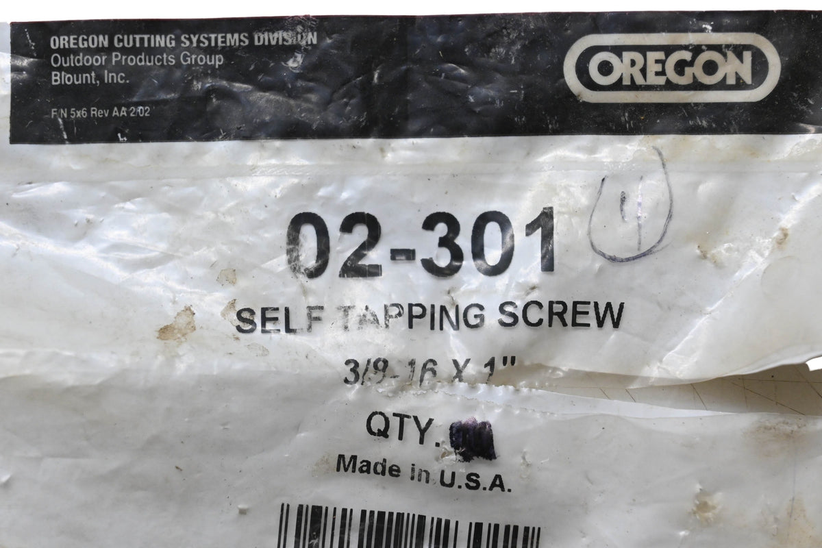 Oregon 02-301 Self-Tapping Screw NOS