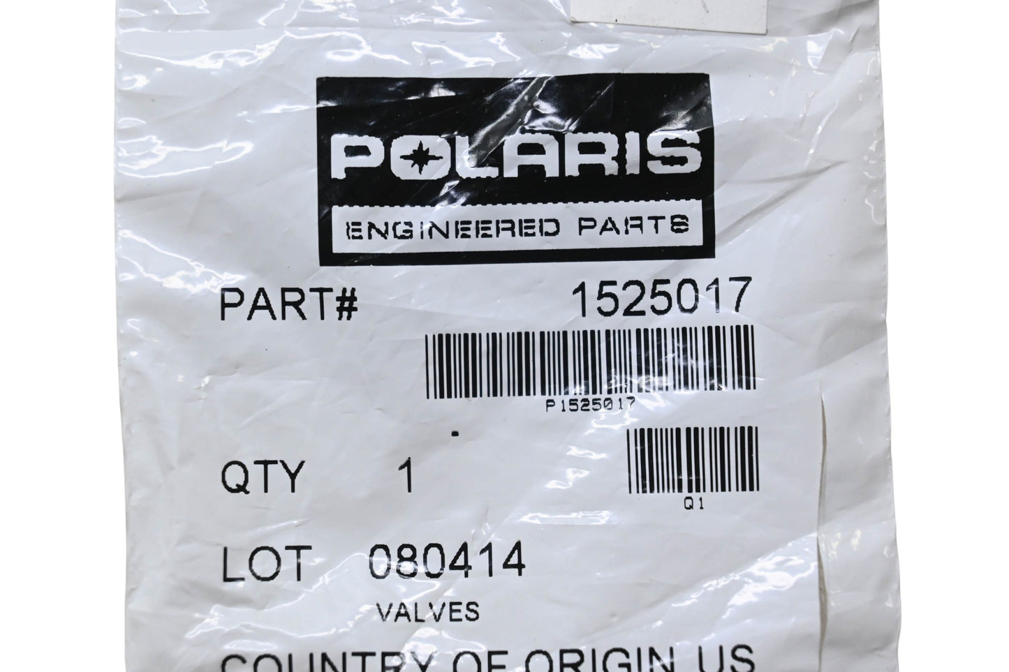 New OEM Polaris 1525017 Valve Rim NOS