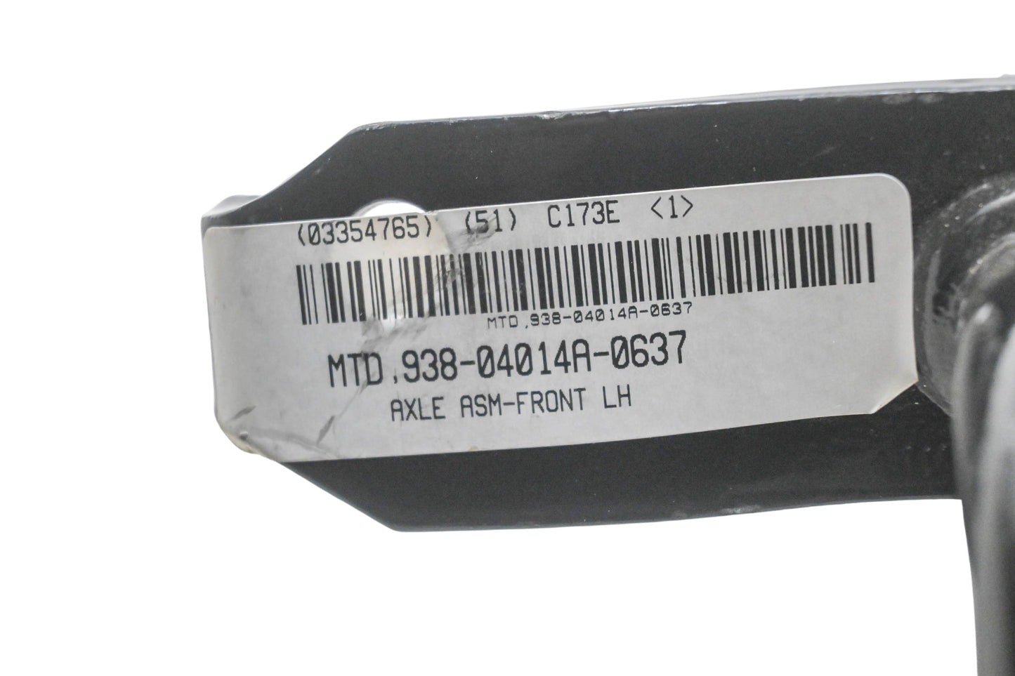 MTD 938-04014A-0637 Lawn Tractor Spindle NOS