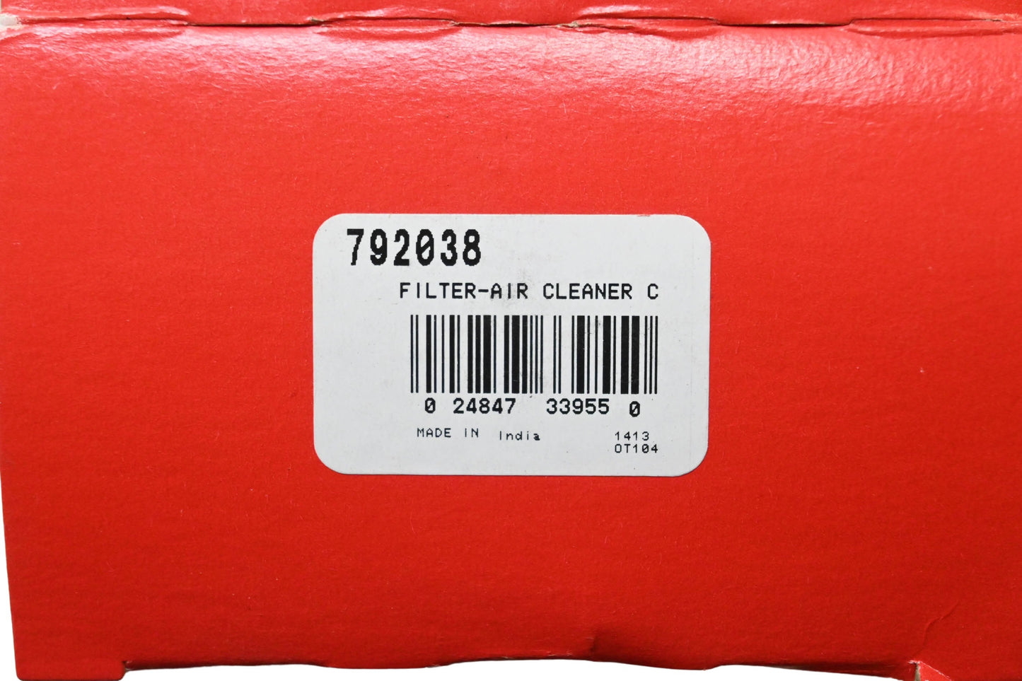 New OEM Briggs & Stratton 792038 Air Cleaner Cartridge Filter NOS