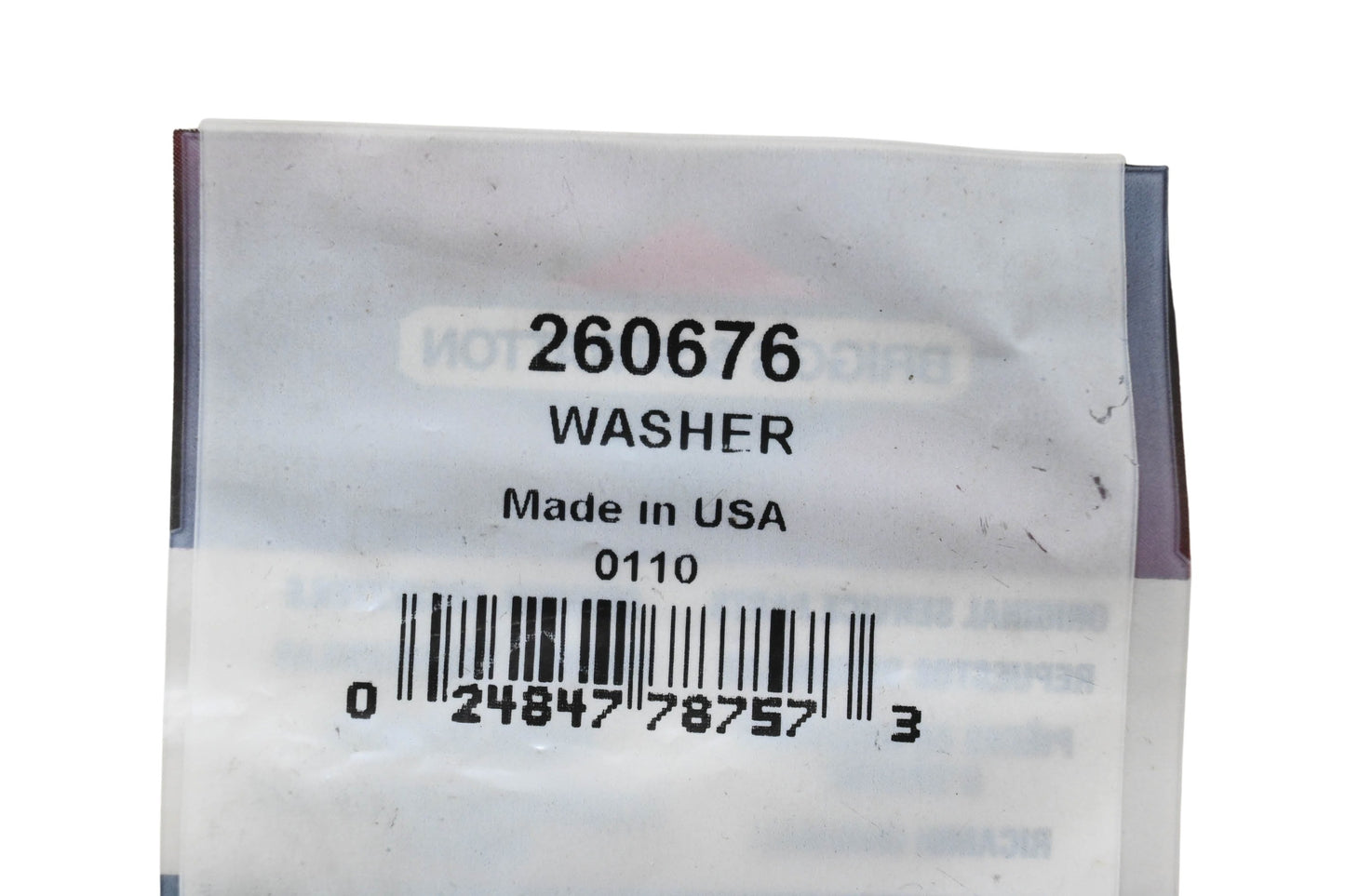New OEM Briggs & Stratton 260676 Wave Washer NOS