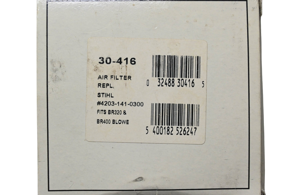 Oregon 30-416, 4203-141-0300 Air Filter NOS