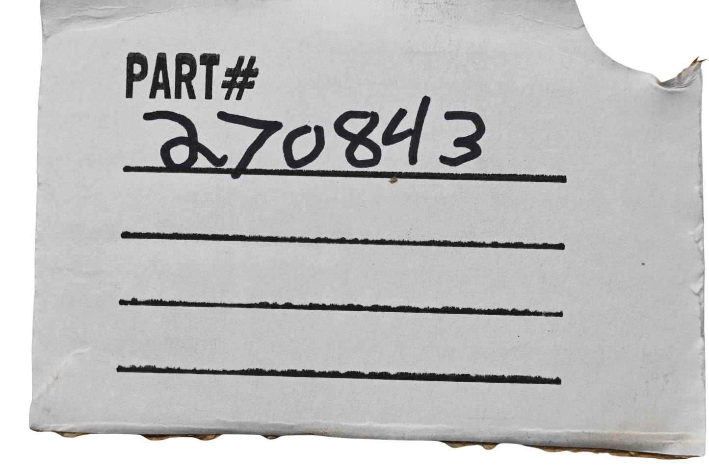 New OEM Briggs & Stratton 270843 Air Filter NOS