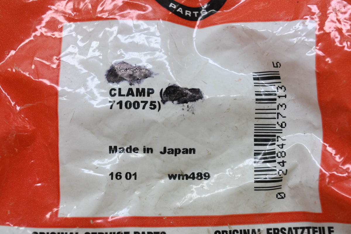 New OEM Briggs & Stratton 710075 Hose Clamps Qty 2 NOS