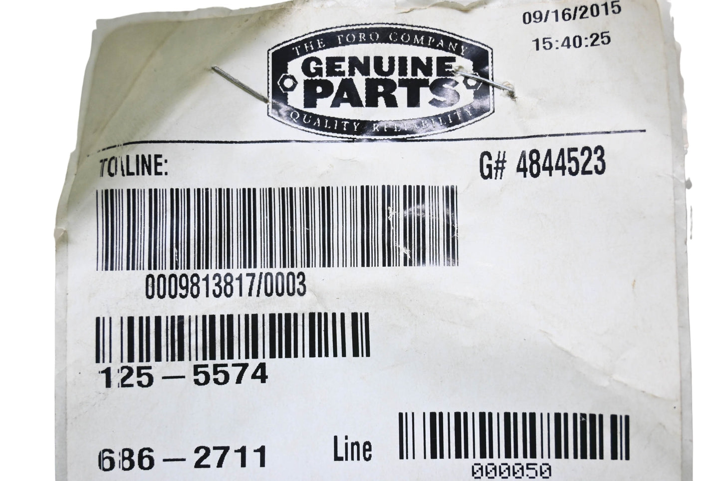 Toro 125-5574 Pulley NOS