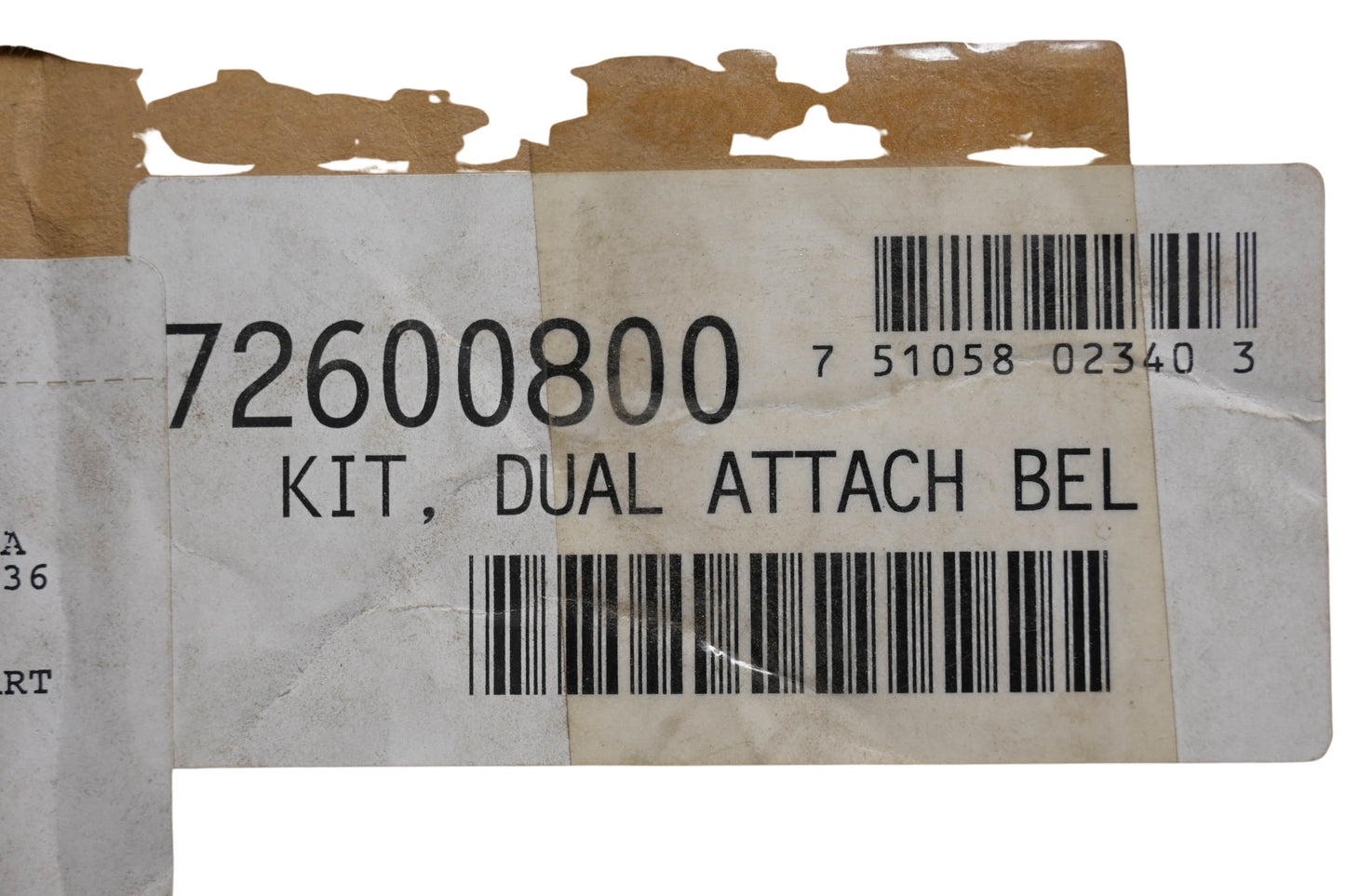 Ariens 72600800 Dual Attachment Belt Kit NOS