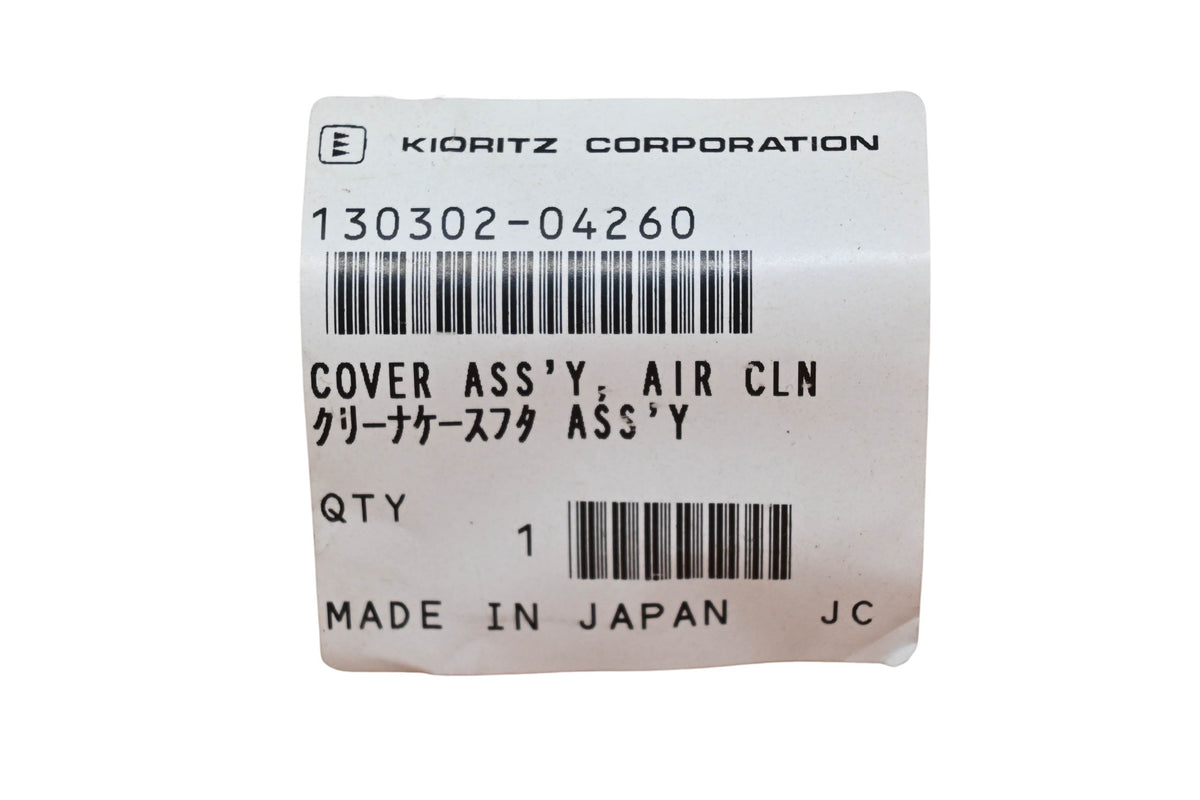Kioritz Corporation 130302-04260 Air Cleaner Cover Assembly NOS