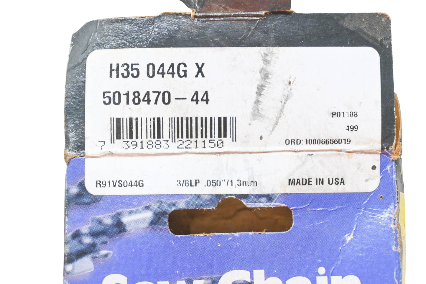 OEM Husqvarna H35 044G X, 5018470-44, 501847044 Saw Chain 3/8" .050"
