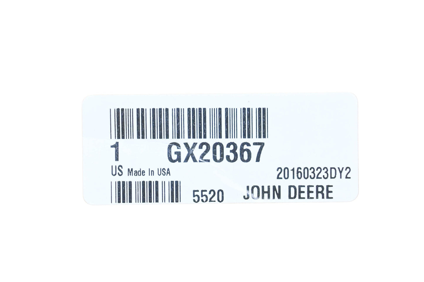 New OEM John Deere GX20367 Spindle Pulley NOS