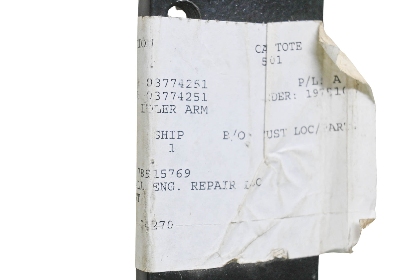 Ariens 03774251 Idler Arm Weldment NOS