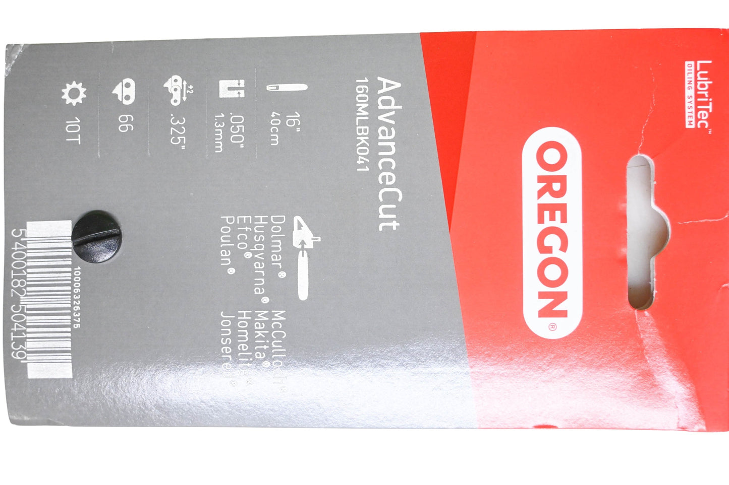 Oregon 160MLBK041 AdvanceCut Chainsaw Guide Bar 16" .050" .325" NOS