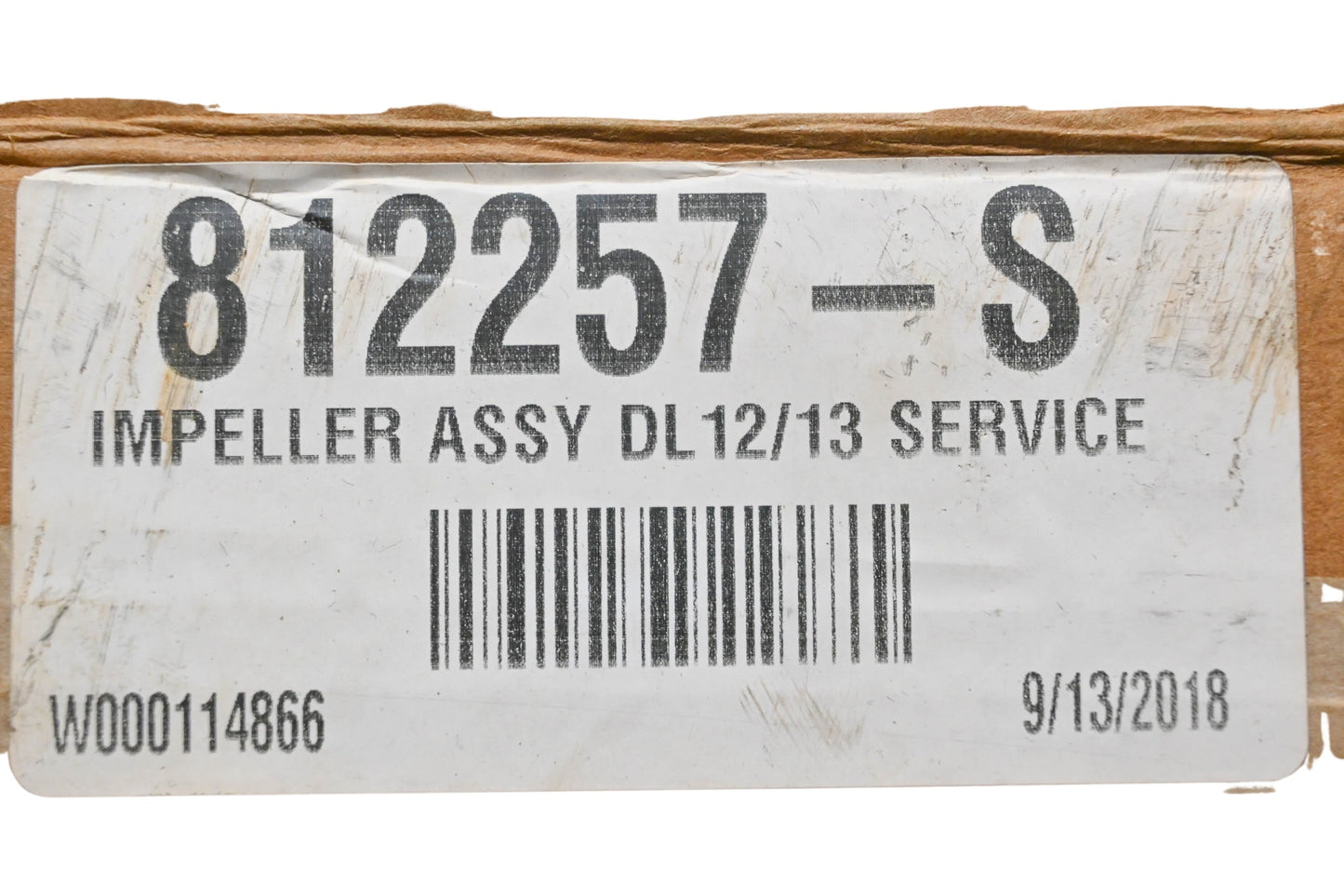 Billy Goat 812257-S Impeller Assembly NOS