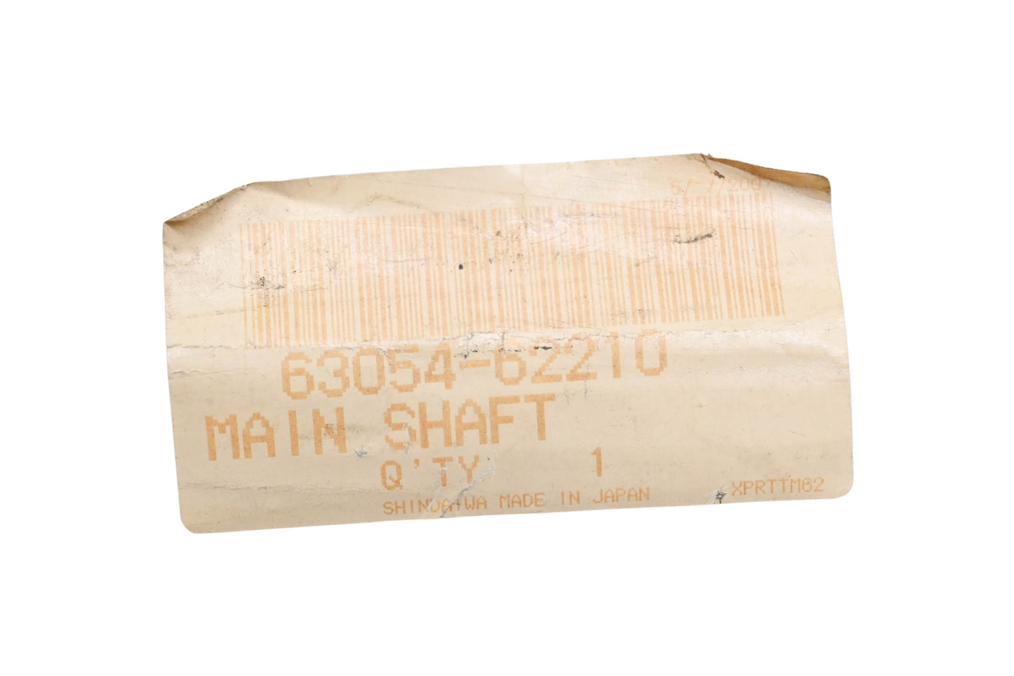 Shindaiwa 63054-62210 Main Shaft NOS