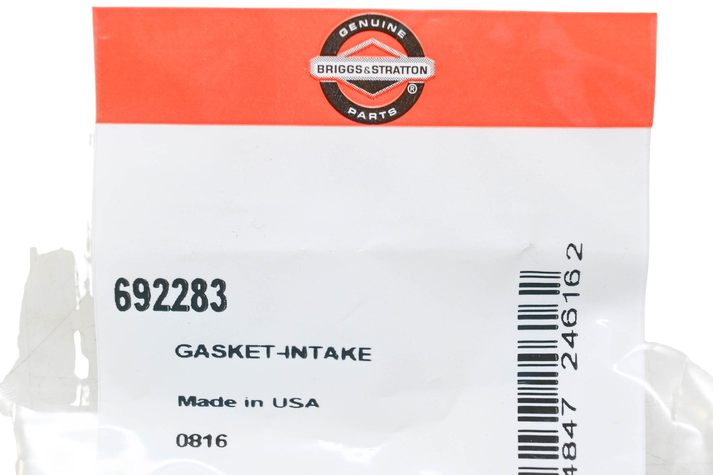 New OEM Briggs & Stratton 692283 Intake Gasket NOS