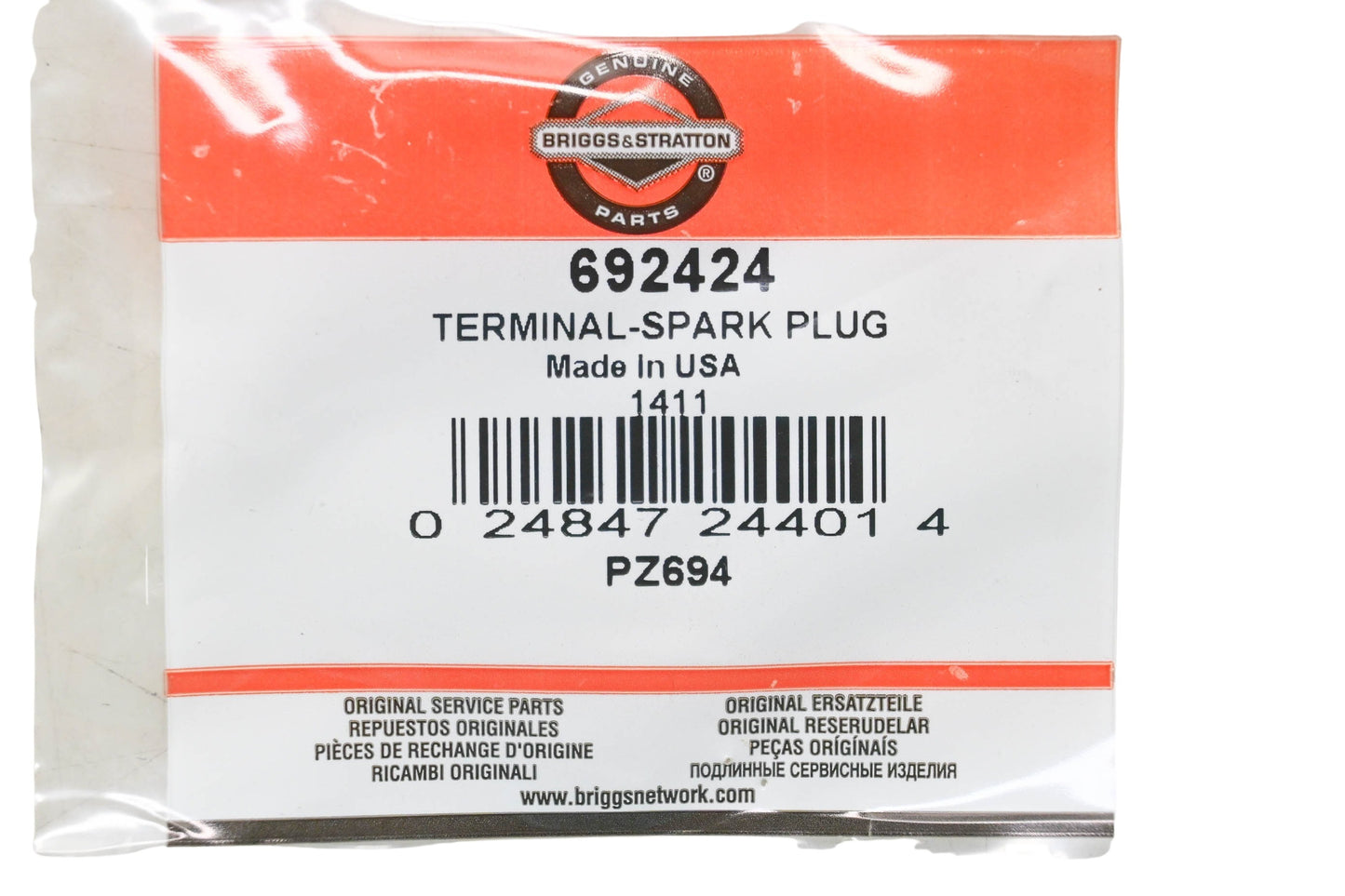 New OEM Briggs & Stratton 692424 Spark Plug Terminal NOS