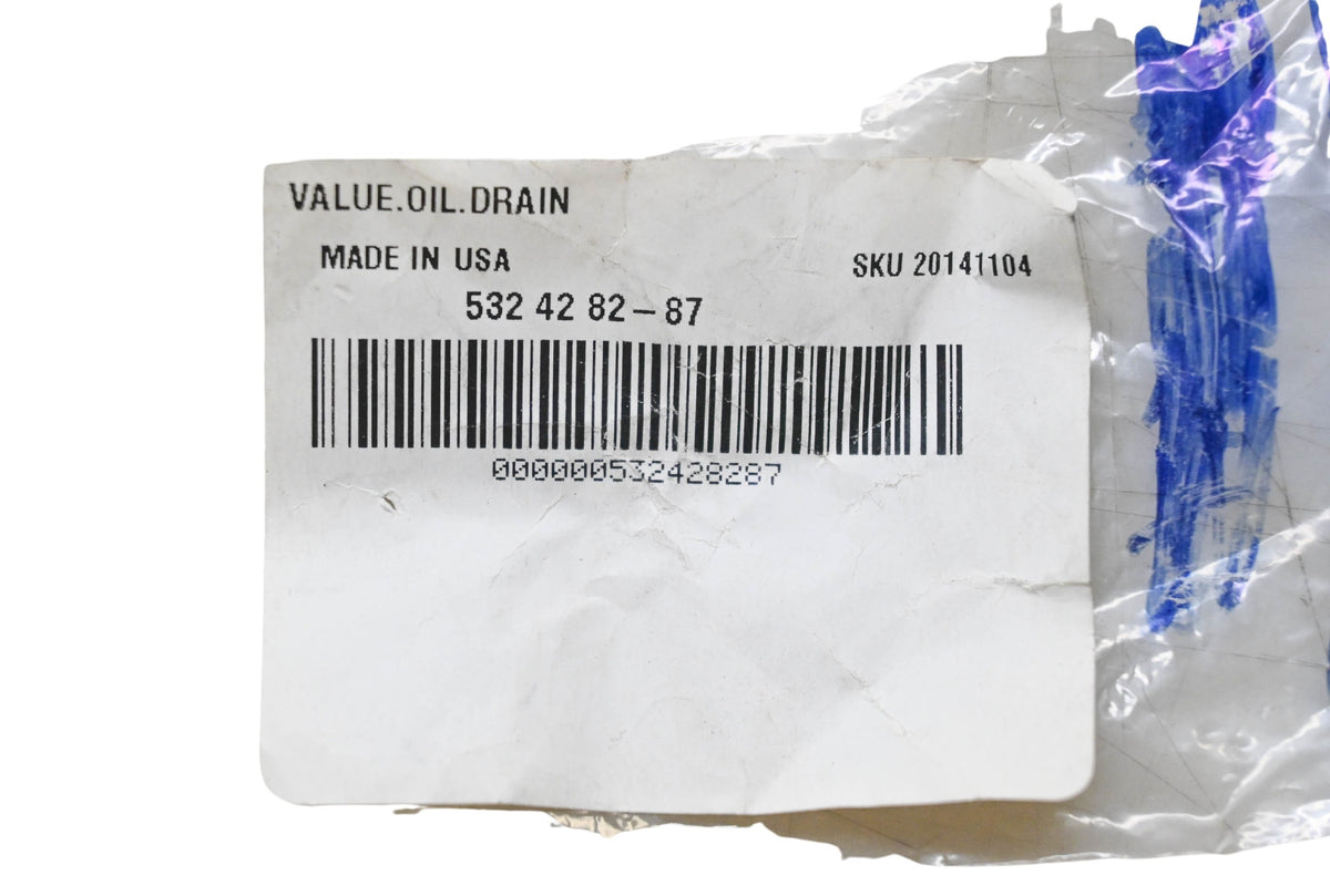 New OEM Husqvarna 532 42 82-87, 532428287 Oil Drain Valve NOS