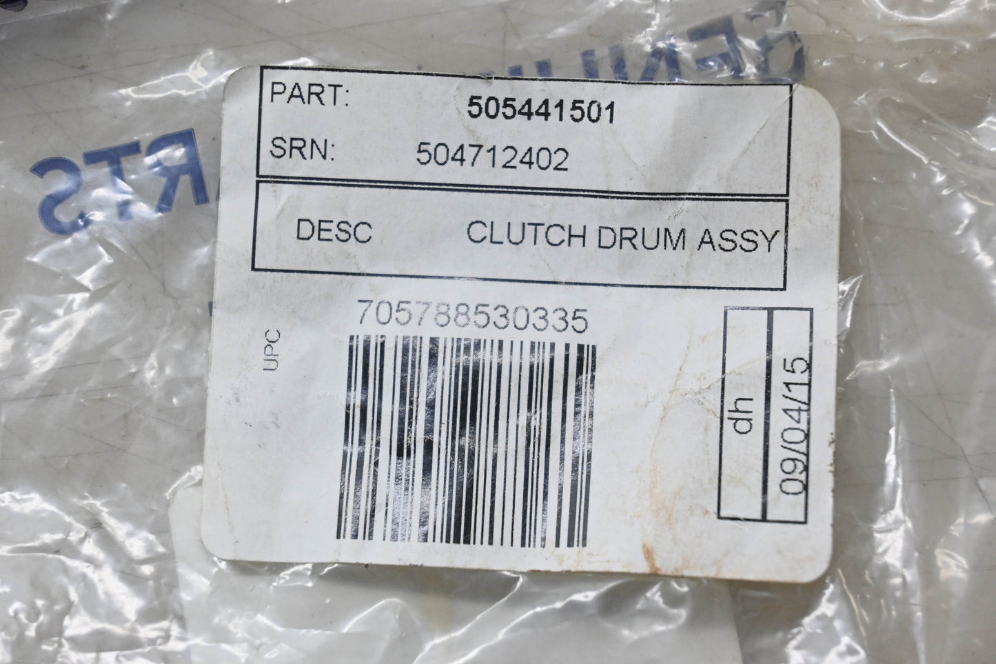New OEM Husqvarna 505 44 15-01, 505441501 Clutch Drum Assembly NOS