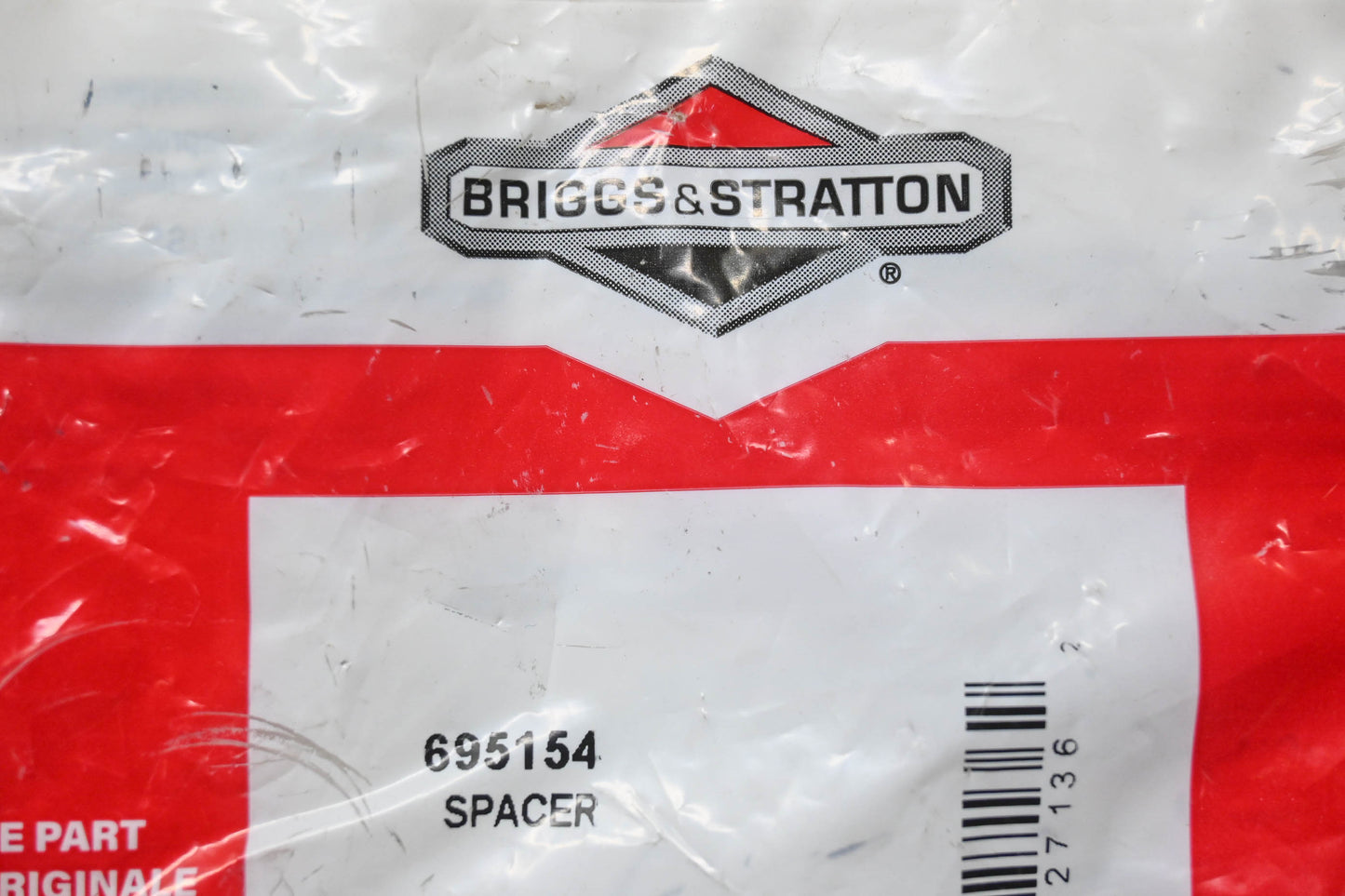 New OEM Briggs & Stratton 695154 Spacer 4-Pack NOS