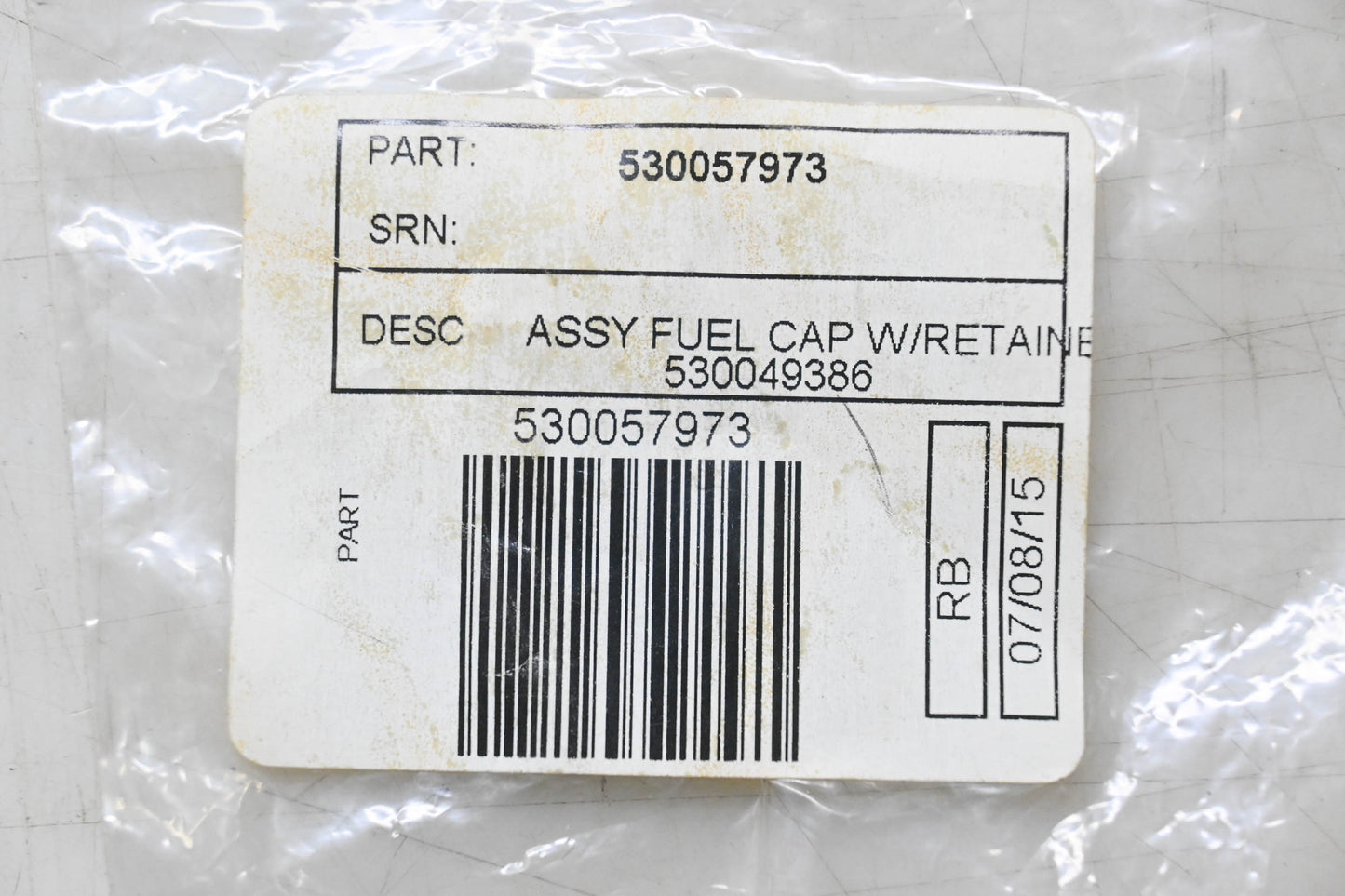 New OEM Husqvarna 530057973 Fuel Cap NOS