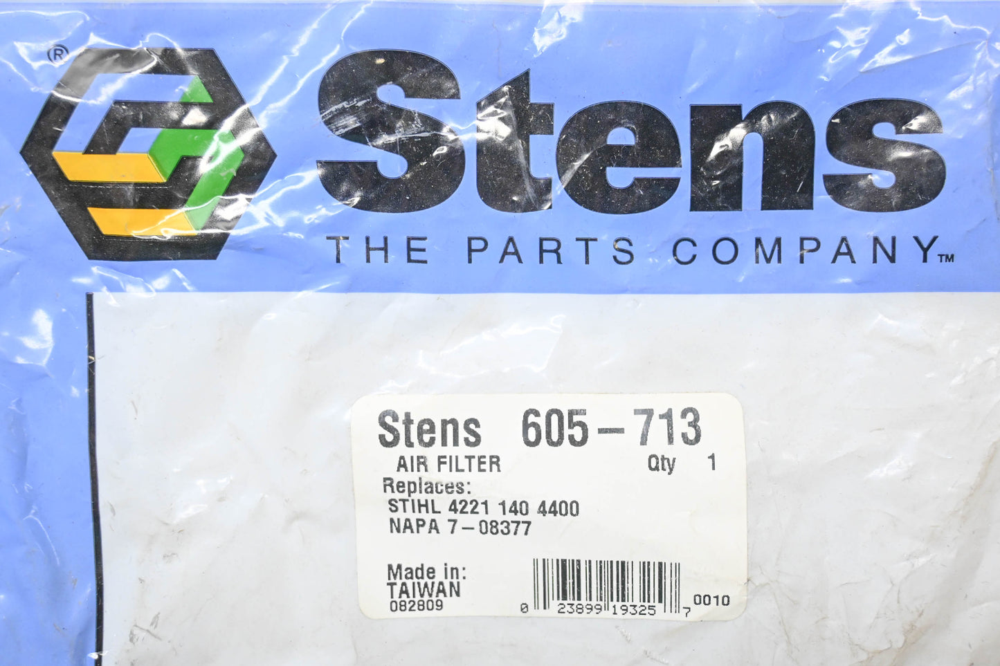 Stens 605-713, 4221 140 4400, 7-08377 Air Filter NOS