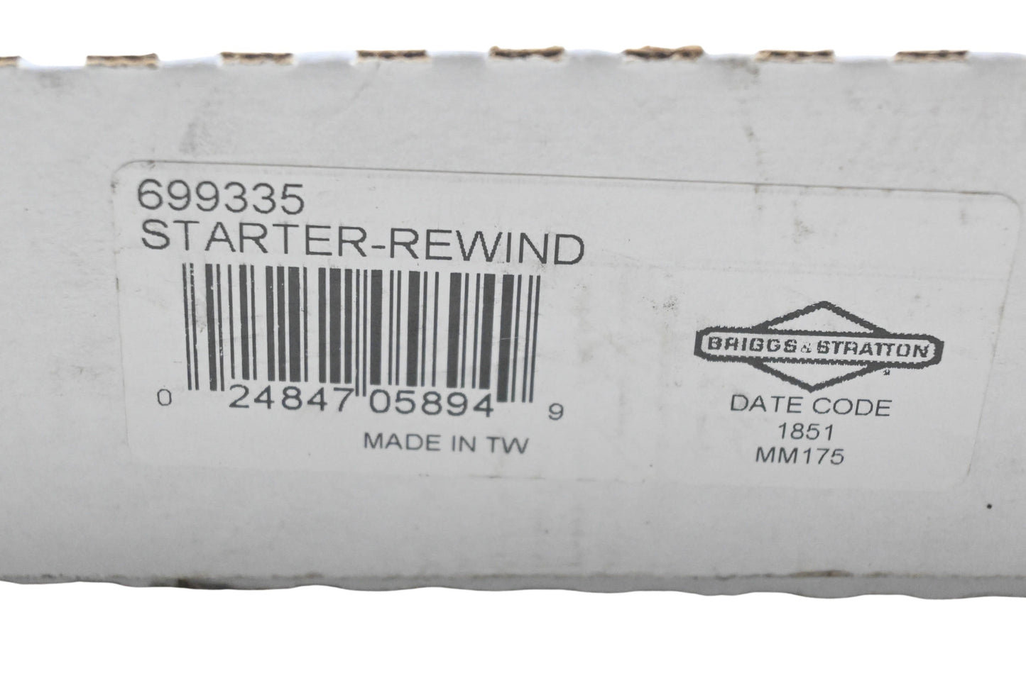 New OEM Briggs & Stratton 699335 Rewind Starter NOS