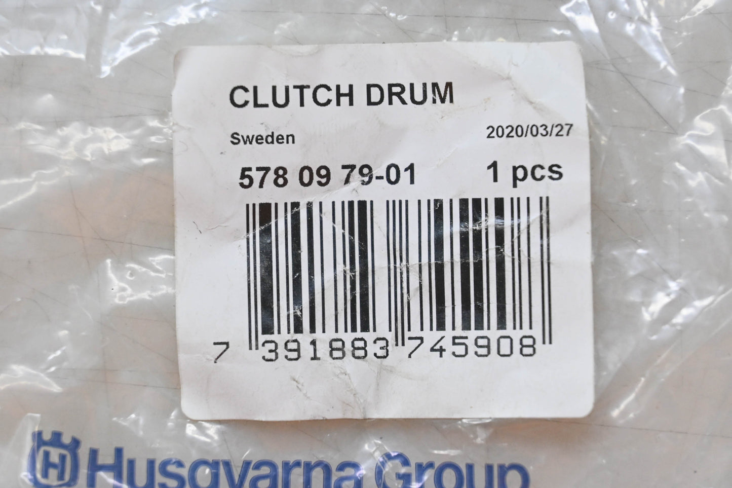 New OEM Husqvarna 578 09 79-01, 578097901 Clutch Drum NOS