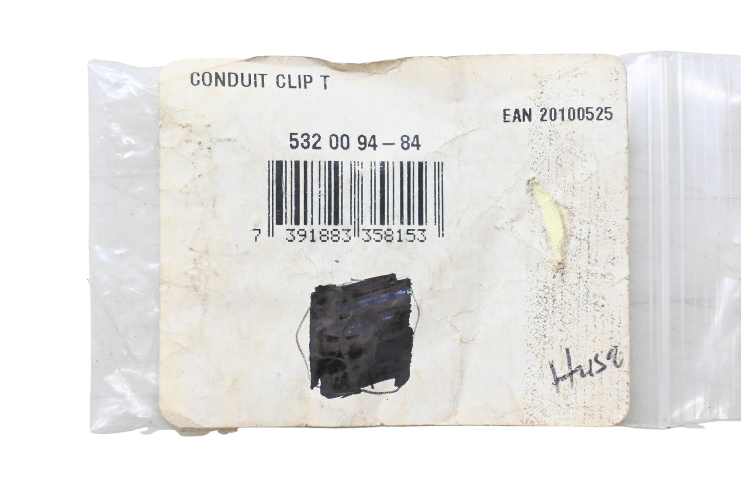 New OEM Husqvarna 532 00 94-84, 532009484 Conduit Clip NOS