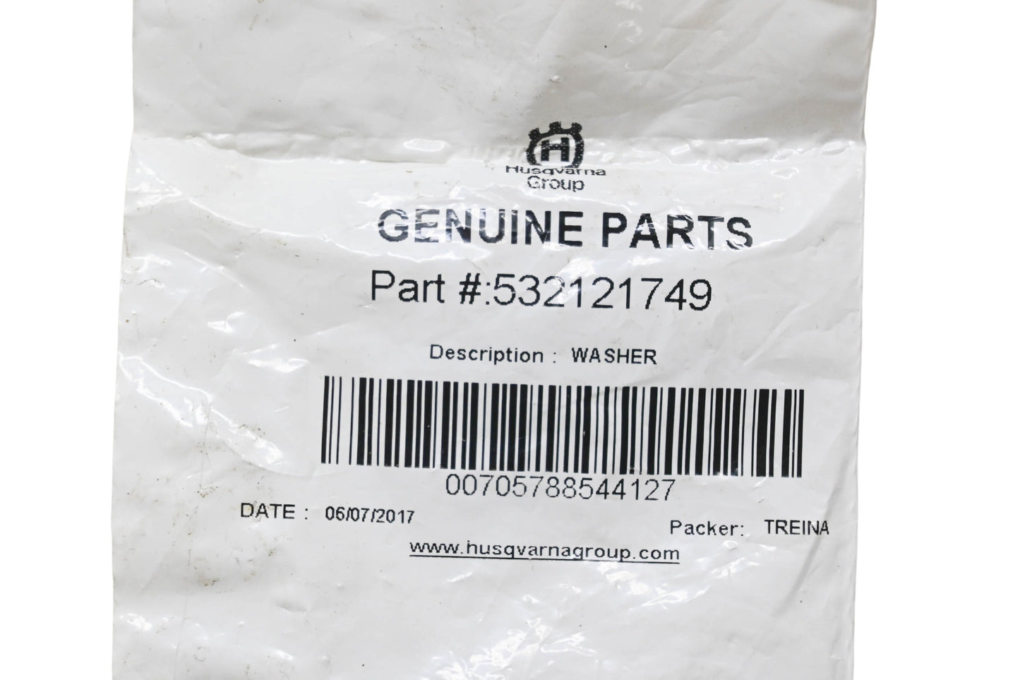 New OEM Husqvarna 532121749 Washer NOS