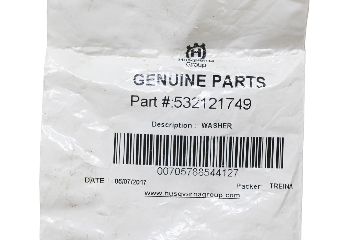 New OEM Husqvarna 532121749 Washer NOS