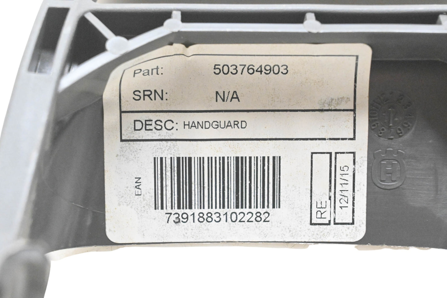 New OEM Husqvarna 503764903 Brake Handle Guard NOS