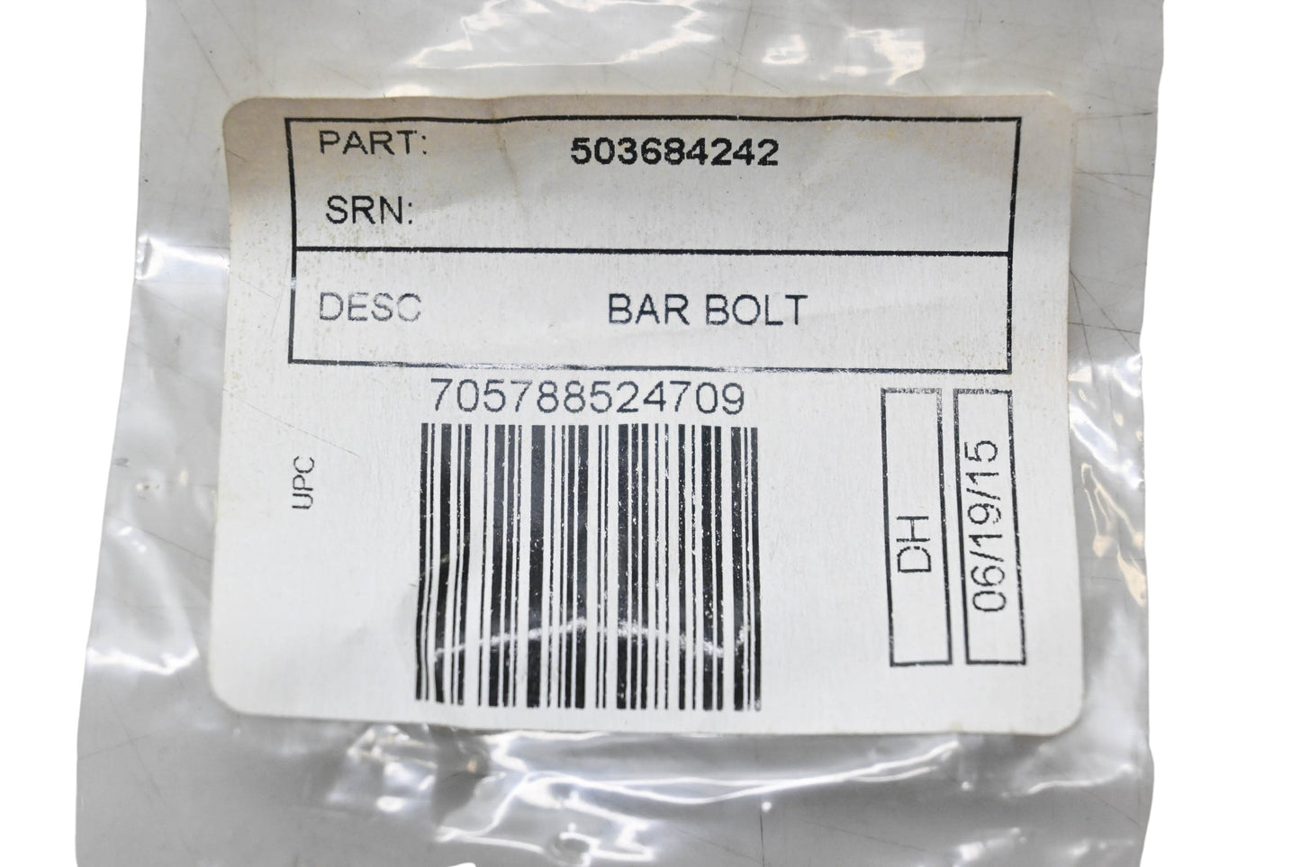 New OEM Husqvarna 503684242 Bar Bolt NOS